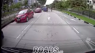 Singapore Eric Cheung, Marketing manager of MCI Group n RTFI CC road rage against lorry driver