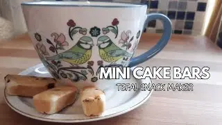 Tefal Snack Maker - Chocolate Chip Mini Bars Recipe
