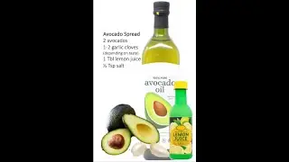 Avocado Spread. #diet #nutrition #healthyfood #weightloss #avocado