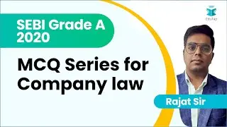 SEBI Grade A 2020 | MCQ Series | Companies Law | Lecture 5