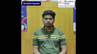 Student Speaks | Fullstack Guru | Pune