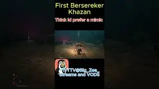 id prefer a mimic #gameplay#gaming#gaming funny#twitch#funny#streamer#soulslike#firstberserkerkhazan