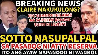 SOTTO NASUPALPAL DITO SA PASABOG NI ATTY RESERVA SP PWEDENG MA-ACCUSE NG LEGISLATIVE OVERREACH