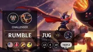 Rumble Jungle vs Elise - NA Challenger Patch 9.19