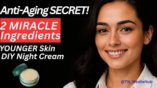Look YOUNGER with This 2-Ingredient DIY Night Cream (on a Budget)!