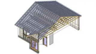 Учебное пособие по деревянной кровле в Revit | ЧАСТЬ 2