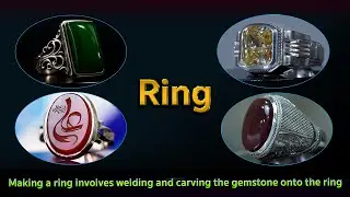 Forging a Sovereign Ring: Hand-Fabricated Silver with Carved Gemstone Inlay