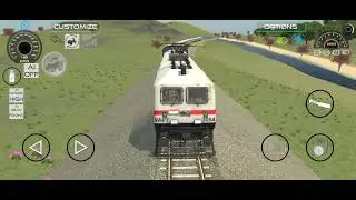 Indian cars & trains 🚂🚃 🚃🚃🚃 Drive in the city or jungle mountain 🏔️🌄