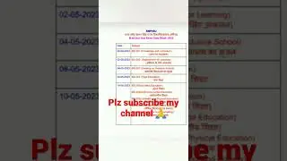 Rmpssu 2023 B.ED 2nd year exam datesheet.. 😀😀April m honge exam 🙏