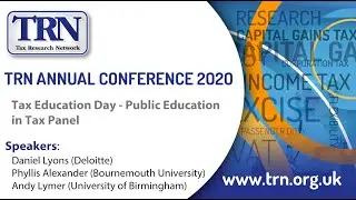 TRN2020 Public tax education panel - Daniel Lyons, Phyllis Alexander, Andy Lymer