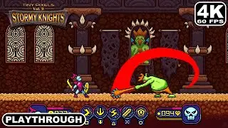 Tiny Pixels Vol. 2 - Stormy Knights (PS5 Gameplay / Playthrough / No Commentary / 4K 60fps)