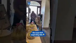 100-year-old grandma gets surprise birthday party 🥳