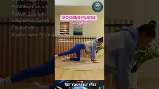 Morning Pilates for Beginners | Gentle Wake-Up Routine