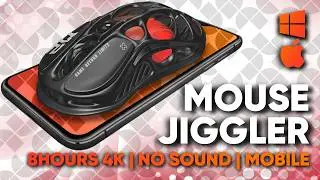 Mouse Jiggler | Mover - 8 Hours 4K &ndash; Keep PC or Mac Awake | Albanian Edition