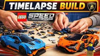 Construction LEGO Lamborghini Revuelto &ndash; Speed Champions 🧱🔥