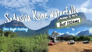 sadasiva Kone water falls | Chennai to here just 150kms | ns 200 bike riding| fully fun loaded🤣😂🥴