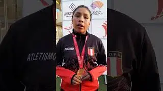 Entrevista a la campeona sudamericana junior de lanzamiento de jabalina, Kimberly Flores 🇵🇪