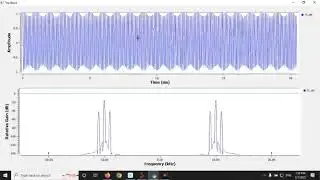 AM modulation transmitter and receiver using GNU Radio