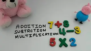 Addition # subtraction # multiplication of numbers # Vimodika playhouse # kids study # number game 