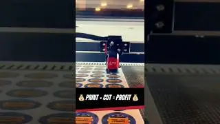 💰 Print + Cut = Profit 💰 UV Printing Meets Laser Cutter