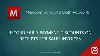 Manager.io guides: 83 Record early payment discounts on receipts for sales invoices