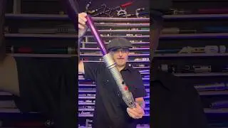 One lightsaber for each colour and it's backstory roll call. #lightsaber #starwars #toys #collection