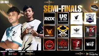 [LIVE] KHELMELA CHAMPIONSHIP || SEMI - FINALS || #freefire