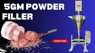 SMALL SIZE POWDER FILLING MACHINE 5gm to 30gm