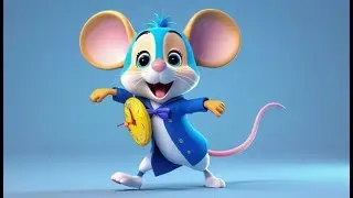 Hickory Dickory Dock &ndash; La souris d&eacute;couvre les rythmes musicaux | English & French Nursery Rhyme