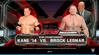 WWE 2K25 &mdash; Кейн против Брока Леснара | РЕШИТЕЛЬНОЕ противостояние Высших Хищников!
