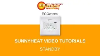 SUNNYHEAT ECOcontrol tutorial: standby