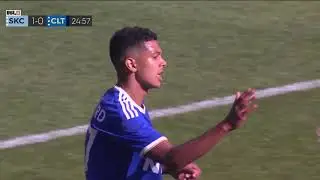Derek Gebhard with a Goal vs. Sporting KC II