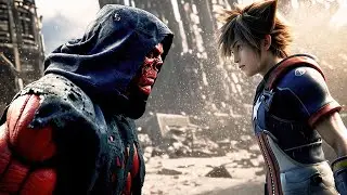 Kingdom Hearts 4 &ndash; Трейлер &laquo;Капитан Америка&raquo; (концепция раскрытия мира)