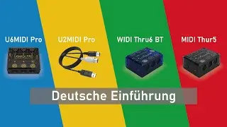 CME USB MIDI Interface Einf&uuml;hrung - Deutsch