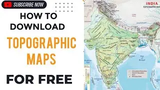 HOW TO DOWLOAD TOPOGRAPHIC MAPS FOR FREE #video #topographic #map #gis #geoscienceengineering