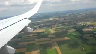 Lufthansa flight Vienna - Munich in Embraer 195