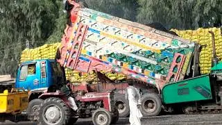 Mianwali Multan road construction in layyah.