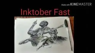 Inktober fast SPEED DRAWING BOLT - DIBUJO
