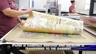 In Your Face Apparel - Sublimation Process