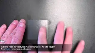 Affixing Pads for Textured Plastic Surfaces, XS122-186BK