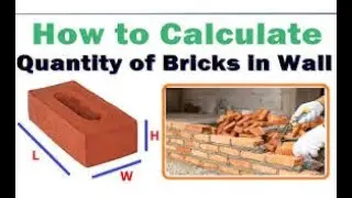 How to Calculate Bricks. #BrickCalculation#HowToCalculateBricks#BrickMasonry#CivilEngineering