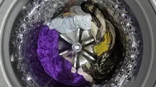Hypnotic Washing Machine Time-Lapse