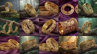 Royal Gold Kangan Collection | Traditional & Bridal Gold Bangles Design 2025 | 2 AM Jewellery