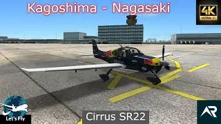 Red Bull Cirrus SR22: Kagoshima to Nagasaki | RFS- Real Flight Simulator Gameplay | Full Flight