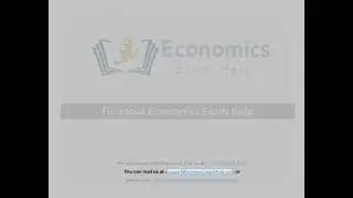 Financial Economics Exam Help