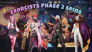 The Exorcists Phase 2 Spins using 100 Diamonds 💎| MLBB