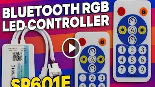 SP601 SP602 LED Controller Review | Colorful RGB Effects & Music Reactive Lights l Bluetooth Strip