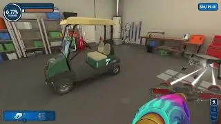 Golf cart Powerwash sim 1