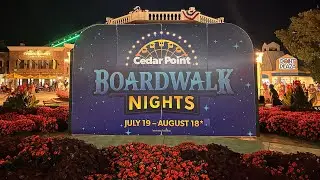 Cedar Point&rsquo;s Boardwalk Nights 2024 - Cinematic (4K-60fps)