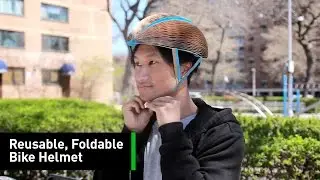 This Reusable, Foldable Bike Helmet Is Made From...Paper